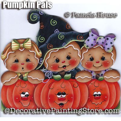 Pumpkin Pals by Pamela House - PDF DOWNLOAD
