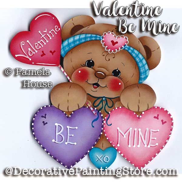 Valentine Be Mine e-Pattern - Pamela House - PDF DOWNLOAD