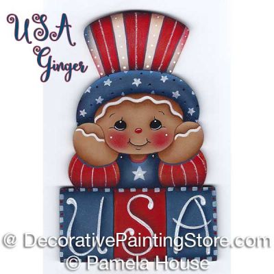 USA Ginger by Pamela House - PDF DOWNLOAD