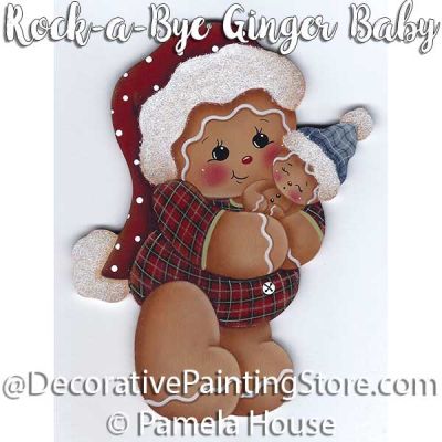 Rock-a-Bye Ginger Baby by Pamela House - PDF DOWNLOAD
