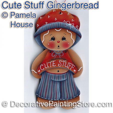 Cute Stuff Gingerbread by Pamela House - PDF DOWNLOAD