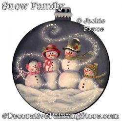 Snowman Family Download - Jackie Pierce
