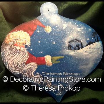 Christmas Blessings Banner ePacket - Theresa Prokop - PDF DOWNLOAD