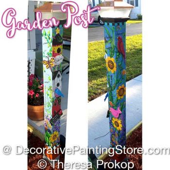 Painted Garden Post ePacket - Theresa Prokop - PDF DOWNLOAD