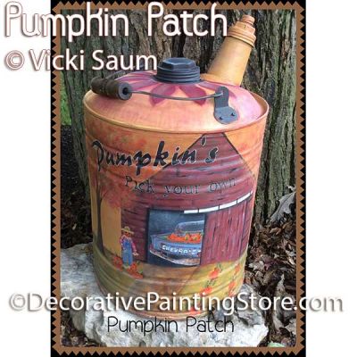 Pumpkin Patch ePattern - Vicki Saum - PDF DOWNLOAD