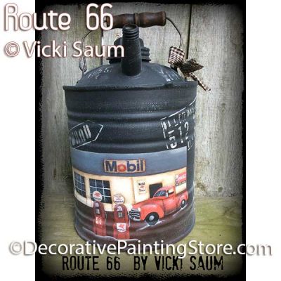 Route 66 ePattern - Vicki Saum - PDF DOWNLOAD