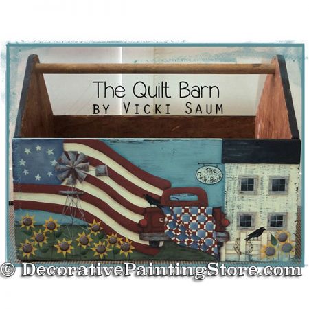 Quilt Barn ePattern - Vicki Saum - PDF DOWNLOAD