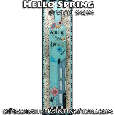 Hello Spring ePattern - Vicki Saum - PDF DOWNLOAD