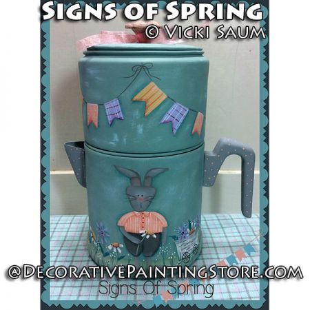 Signs Spring ePattern - Vicki Saum - PDF DOWNLOAD