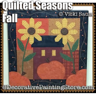 Quilted Seasons - Fall ePattern - Vicki Saum - PDF DOWNLOAD