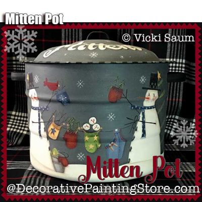 Mitten Pot e-Pattern - Vicki Saum - PDF DOWNLOAD