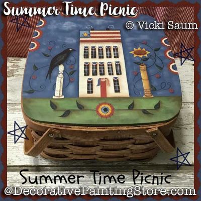 Summer Time Picnic e-Pattern - Vicki Saum - PDF DOWNLOAD