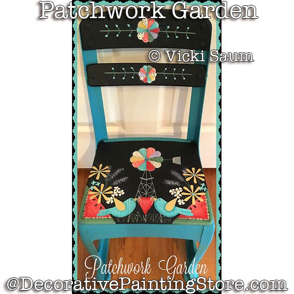 Patchwork Garden e-Pattern - Vicki Saum - PDF DOWNLOAD