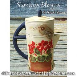 Summer Blooms (Geranium) DOWNLOAD - Vicki Saum