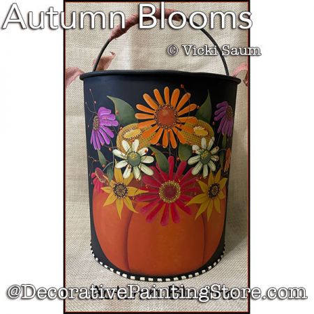 Autumn Blooms (Geranium) DOWNLOAD - Vicki Saum