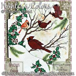 Winter Colors (Cardinals - Birds) DOWNLOAD  - Sharon Bond