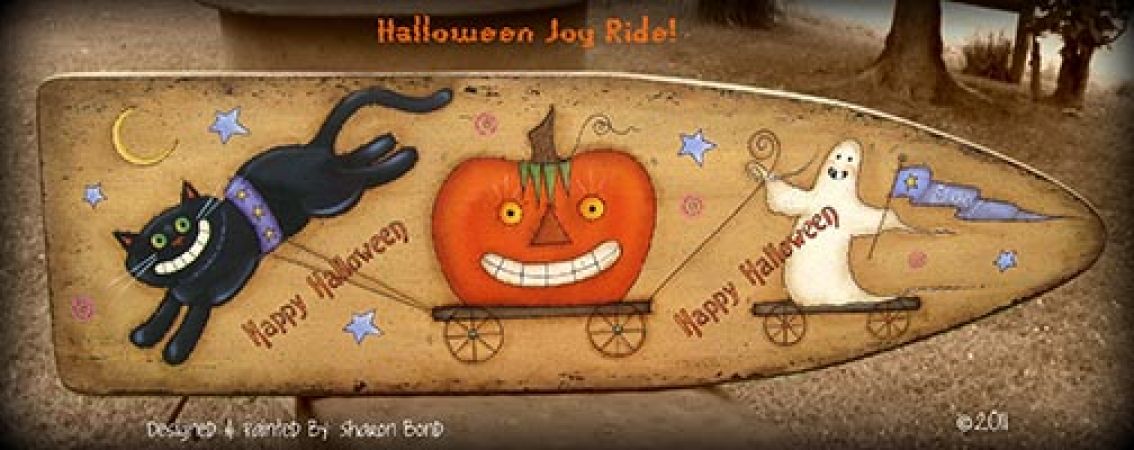 Halloween Joy Ride e-Pattern - Sharon Bond - PDF DOWNLOAD