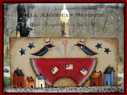 All American Summer Pattern by Sharon Bond - PDF DOWNLOAD
