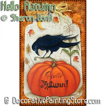 Hello Autumn ePattern - Sharon Bond - PDF DOWNLOAD