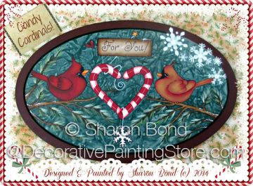Candy Cardinal ePattern by Sharon Bond - PDF DOWNLOAD