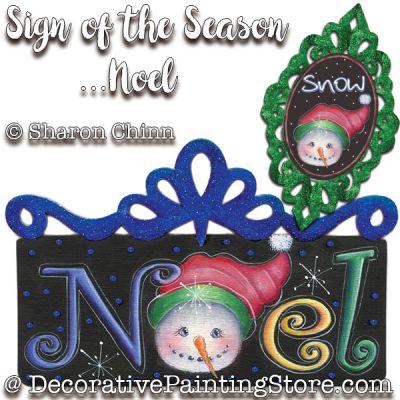 Sign of the Seasons-Noel Ornaments DOWNLOAD