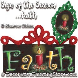 Sign of the Seasons-Faith Ornaments DOWNLOAD