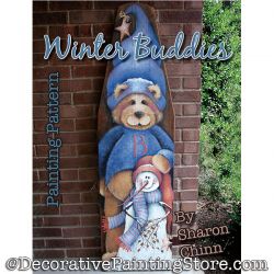 Winter Buddies Ironing Board Booklet by Mail - Sharon Chinn