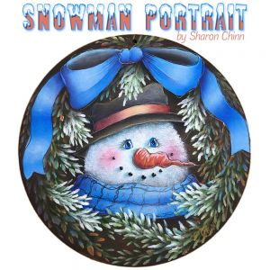 Snowman Portrait ePattern by Sharon Chinn - BY DOWNLOAD