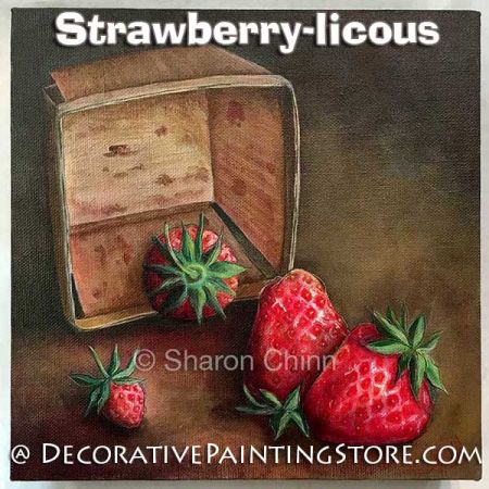 Strawberry-licous e-Pattern - Sharon Chinn - PDF DOWNLOAD