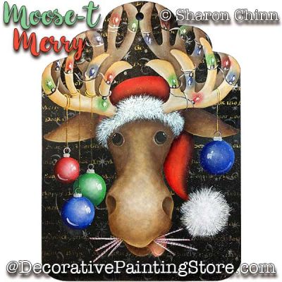 Moose-t Merry ePattern by Sharon Chinn - BY DOWNLOAD