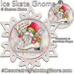Ice Skate Gnome ePattern by Sharon Chinn