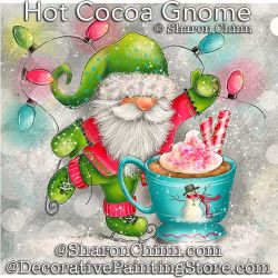 Hot Cocoa Gnome ePattern by Sharon Chinn