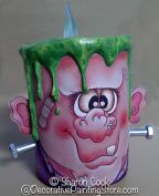 Friendly Frankie Candle Pattern - Sharon Cook - PDF DOWNLOAD