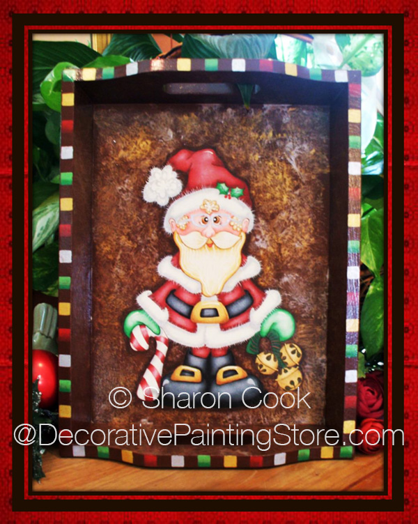 Jolly Jingle Santa Pattern - Sharon Cook - PDF DOWNLOAD