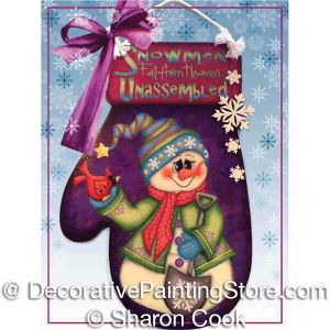 Snowmen Fall Unassembled - Sharon Cook - PDF DOWNLOAD