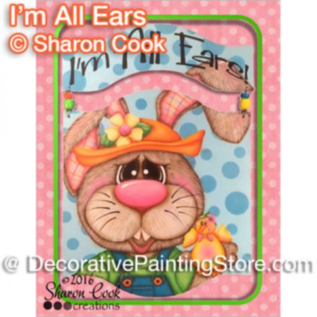 Im All Ears ePattern - Sharon Cook - PDF DOWNLOAD