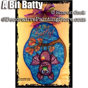 A Bit Batty ePattern - Sharon Cook - PDF DOWNLOAD