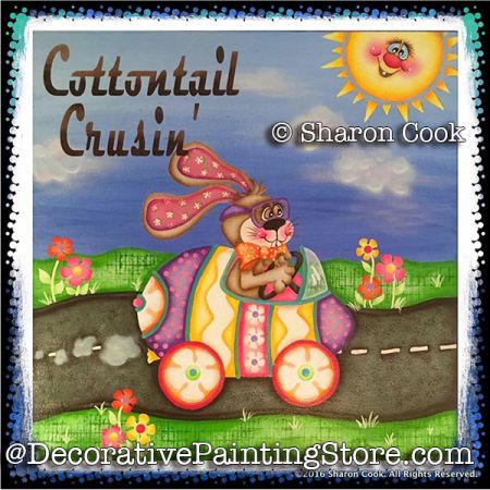 Cottontail Cruisin ePattern - Sharon Cook - PDF DOWNLOAD