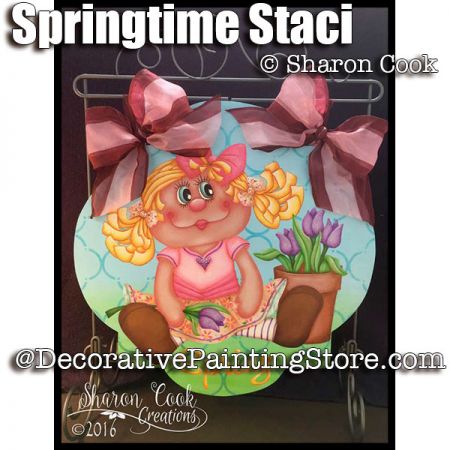Springtime Staci ePattern - Sharon Cook - PDF DOWNLOAD