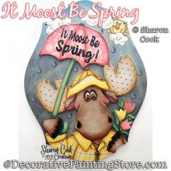 It Moost Be Spring Painting Pattern PDF DOWNLOAD - Sharon Cook