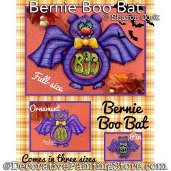 Bernie Boo Bat Painting Pattern PDF DOWNLOAD - Sharon Cook