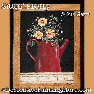Sittin Pretty Still Life DOWNLOAD Painting Pattern - Sue Getto