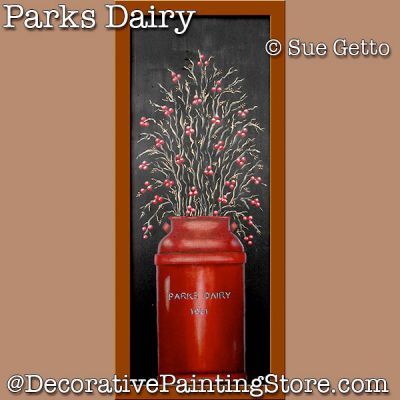 Parks Dairy DOWNLOAD Painting Pattern - Sue Getto