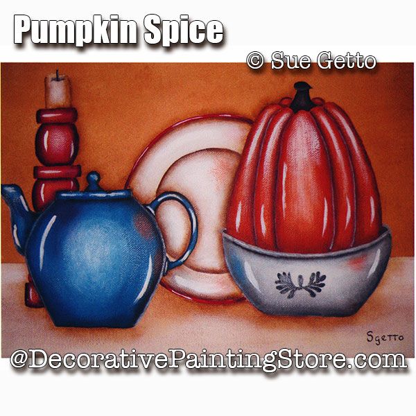 Pumpkin Spice ePattern - Sue Getto - PDF DOWNLOAD