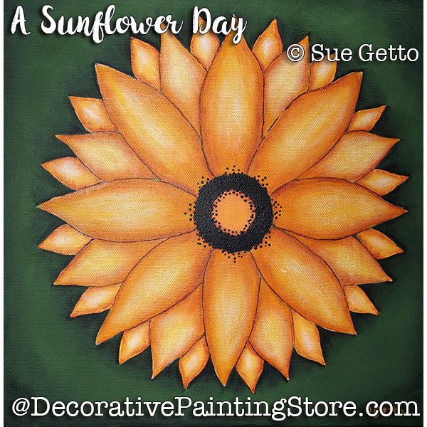 A Sunflower Day ePattern - Sue Getto - PDF DOWNLOAD