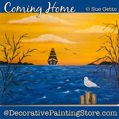 Coming Home DOWNLOAD Painting Pattern - Sue Getto