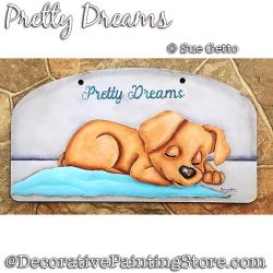 Pretty Dreams DOWNLOAD Painting Pattern - Sue Getto