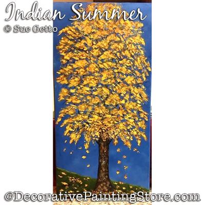 Indian Summer DOWNLOAD Painting Pattern - Sue Getto
