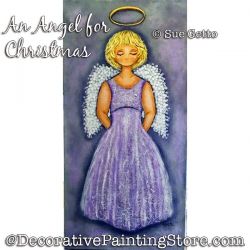 An Angel for Christmas PDF DOWNLOAD Painting Pattern - Sue Getto