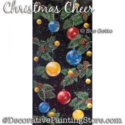 Christmas Cheer PDF DOWNLOAD Painting Pattern - Sue Getto